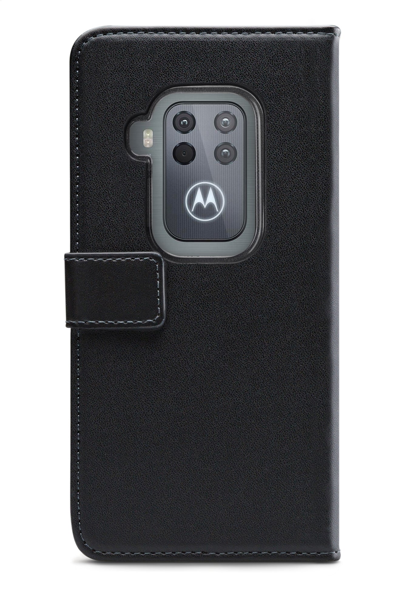 Mobilize Classic Gelly Wallet Book Case Motorola Moto One Zoom Black