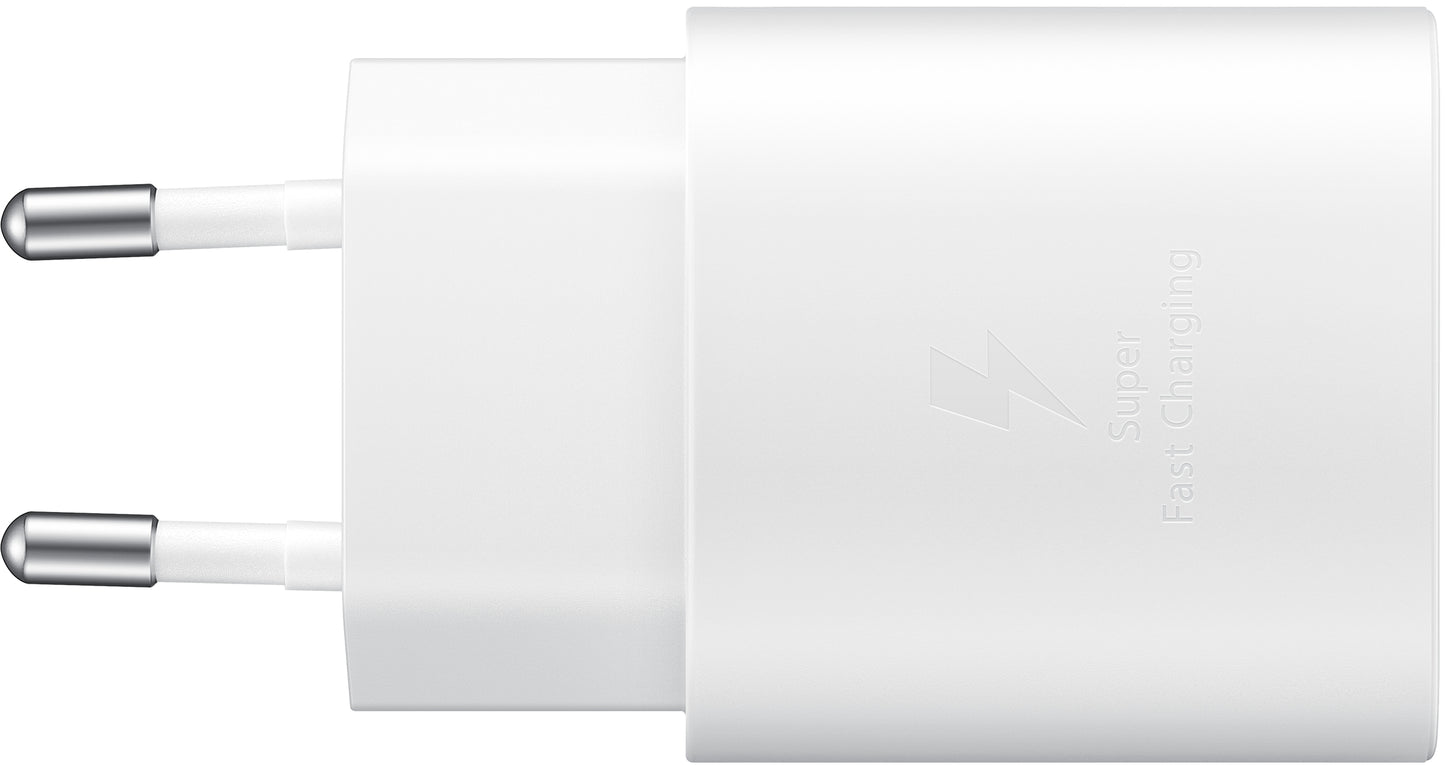 Samsung Ep-Ta800Nwegww Samsung Super Fast Pd Wall Charger Usb-C 25W White Bulk