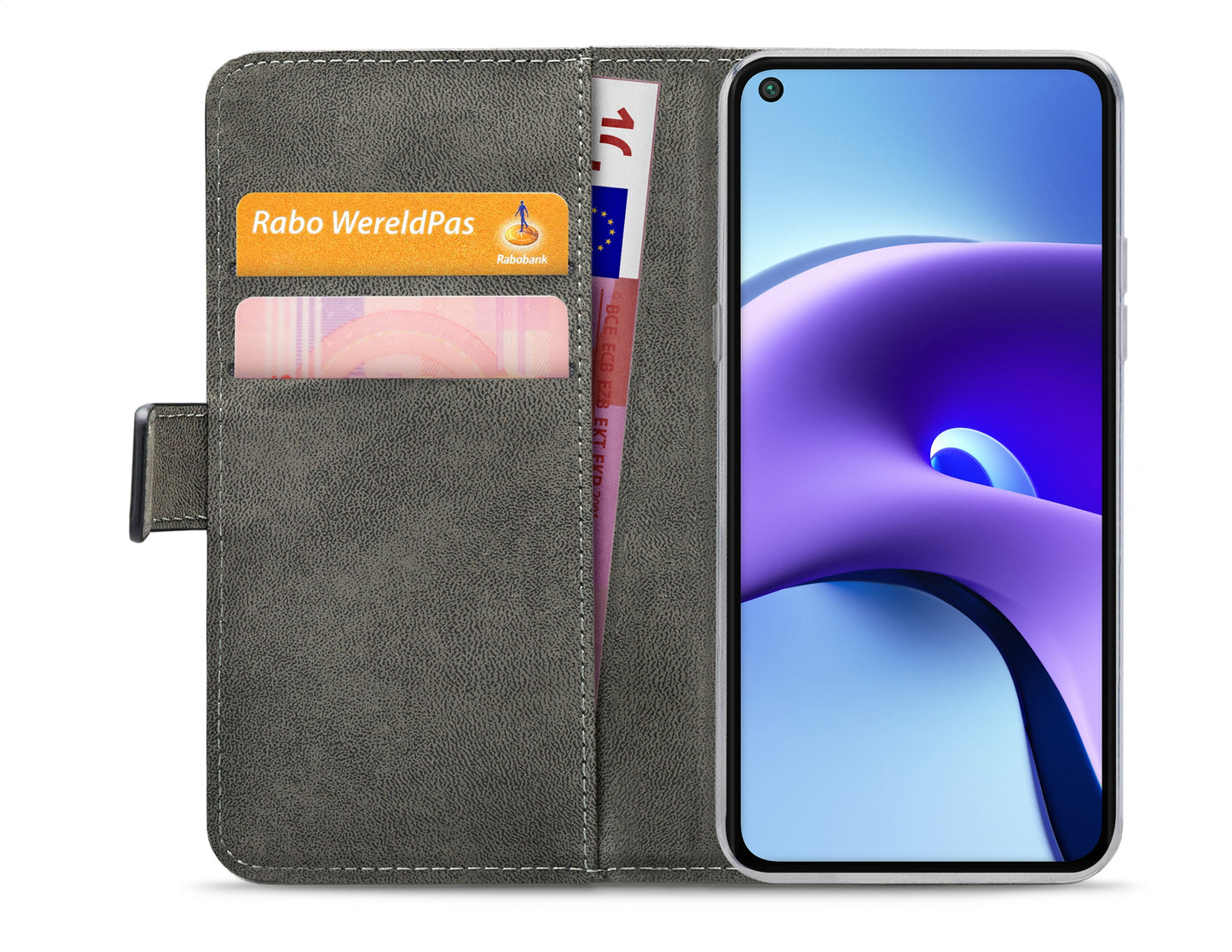Mobilize Classic Gelly Wallet Book Case Xiaomi Redmi Note 9T Black