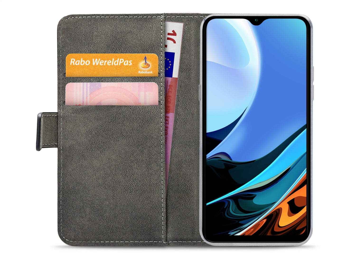 Mobilize Classic Gelly Wallet Book Case Xiaomi Redmi 9T Black