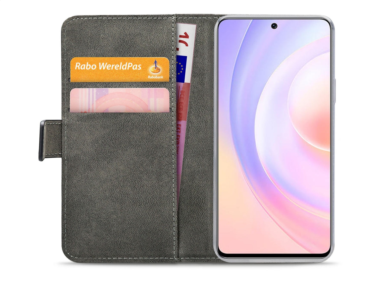 Mobilize Classic Gelly Wallet Book Case Honor 50 Se Black