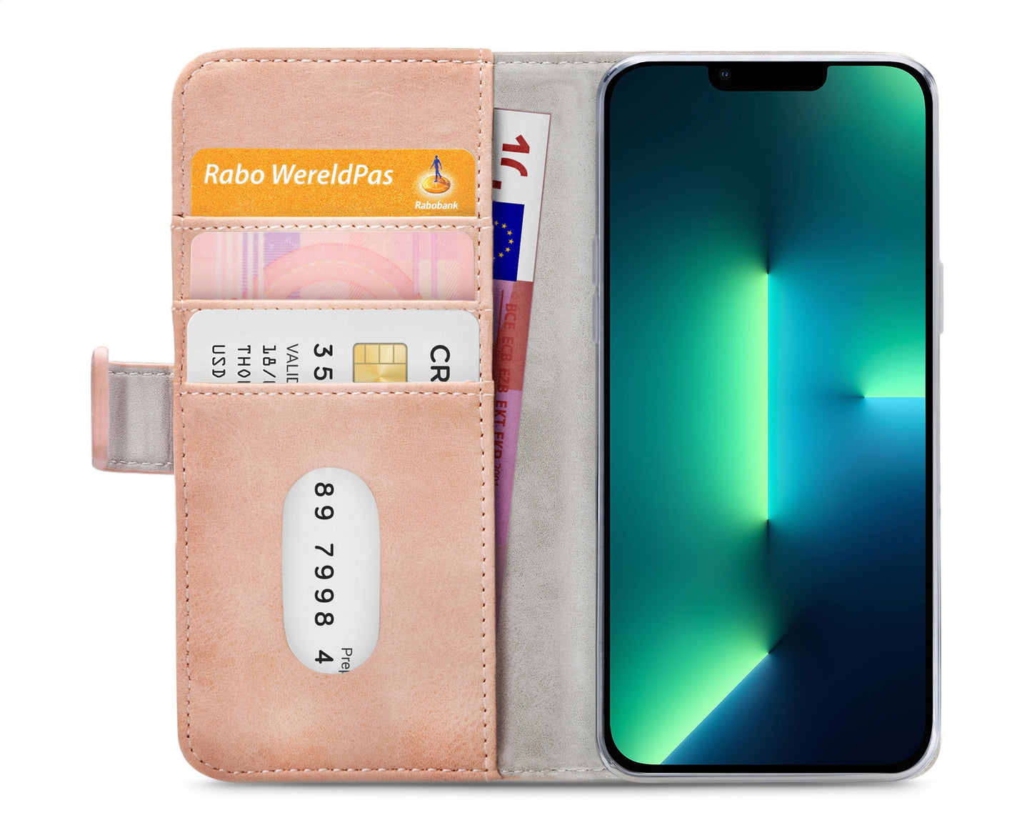 Mobilize Elite Gelly Wallet Book Case Apple Iphone 13 Pro Max Soft Pink