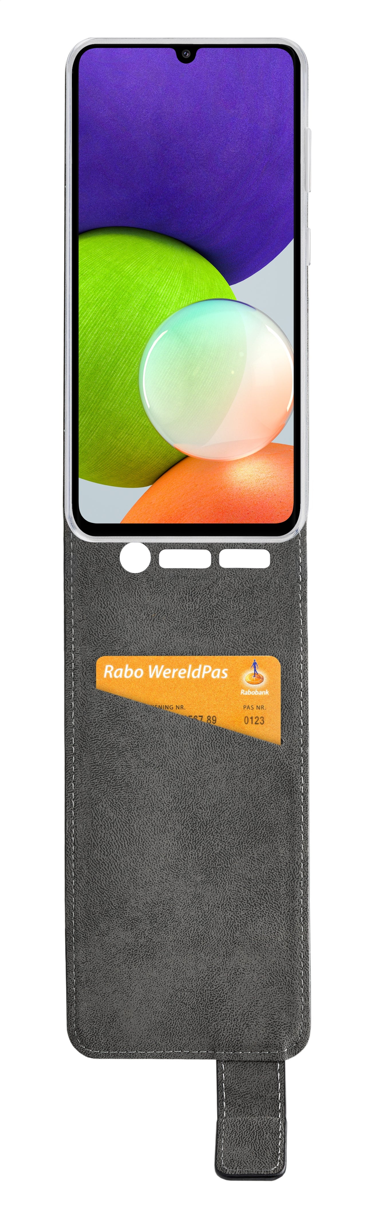 Mobilize Classic Gelly Flip Case Samsung Galaxy A22 4G Black