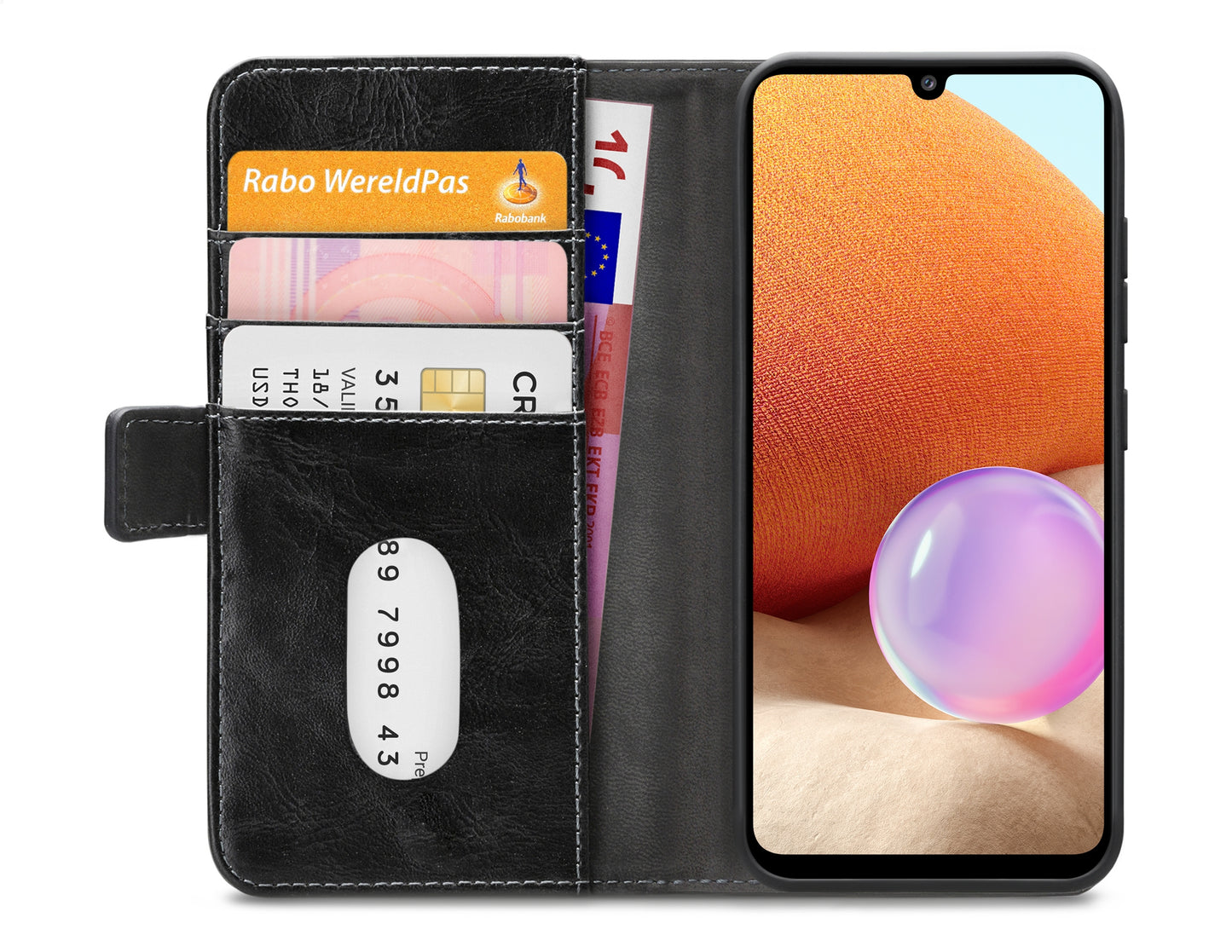 Mobilize Elite Gelly Wallet Book Case Samsung Galaxy A32 4G Black