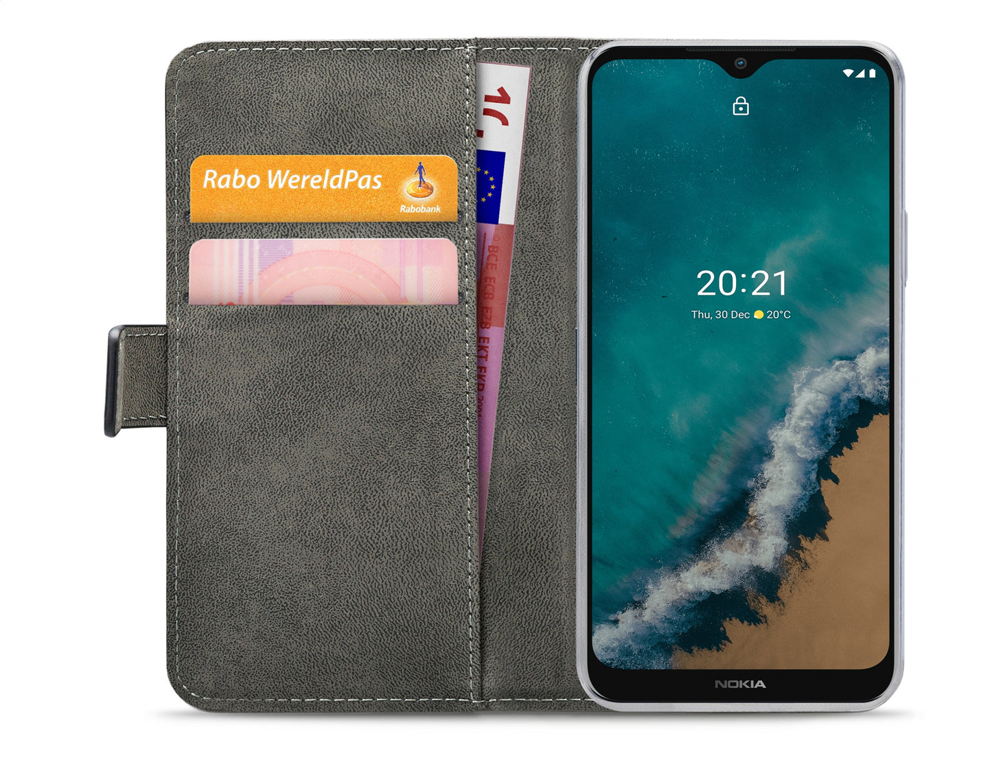 Mobilize Classic Gelly Wallet Book Case Nokia G50 5G Black