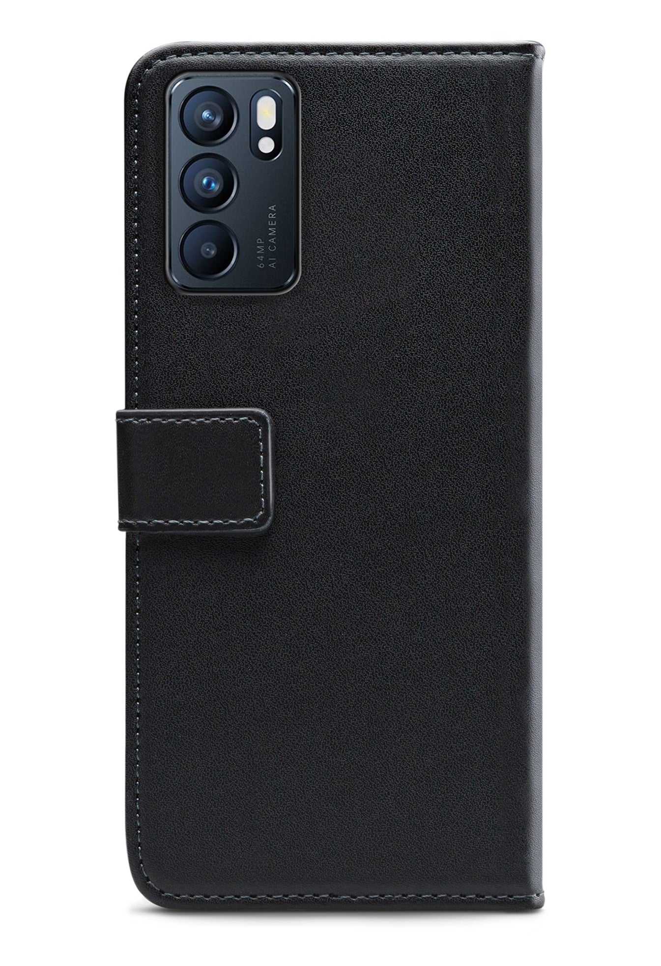 Mobilize Classic Gelly Wallet Book Case Oppo Reno6 5G Black