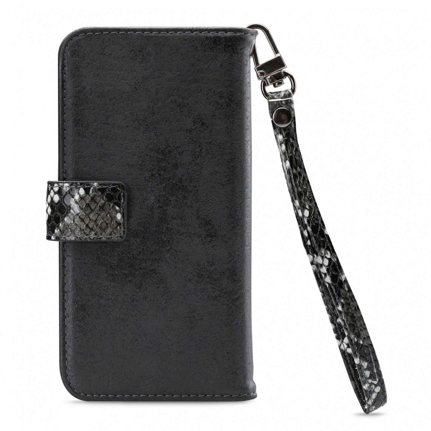Mobilize 2In1 Magnet Zipper Case Apple Iphone 13 Pro Black/Snake