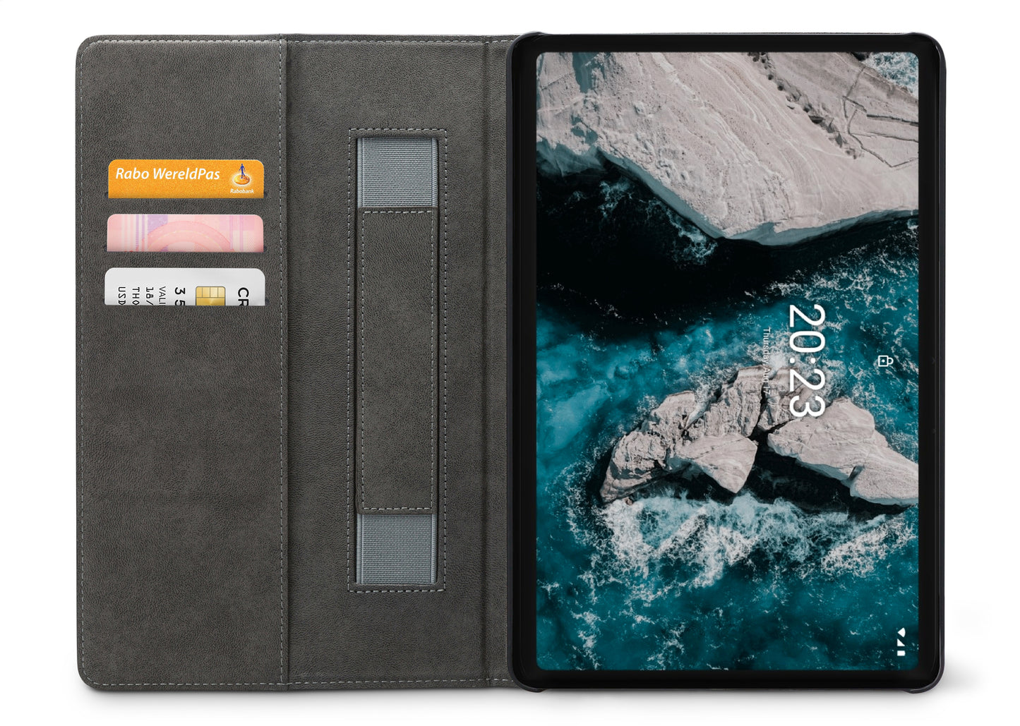 Mobilize Premium Folio Case Nokia T20 10.4 Black