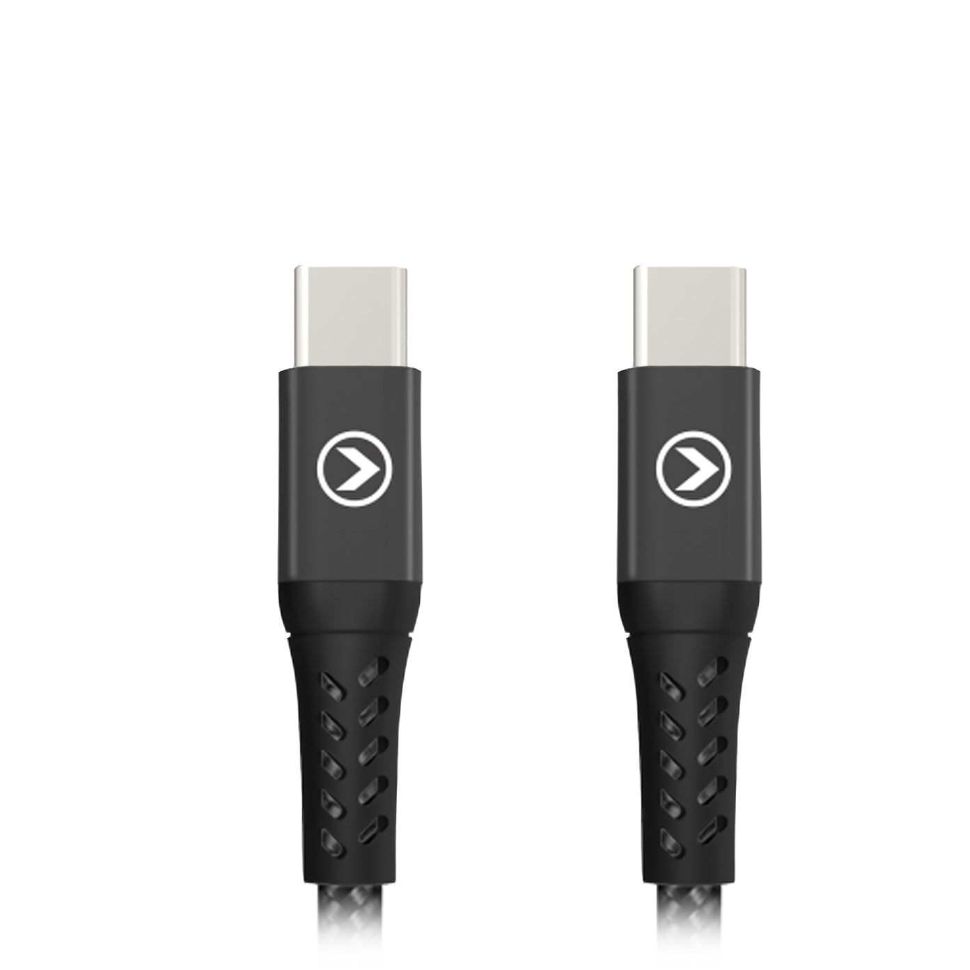 Mobilize Strong Nylon Cable Usb-C To Usb-C 2M. 100W Black