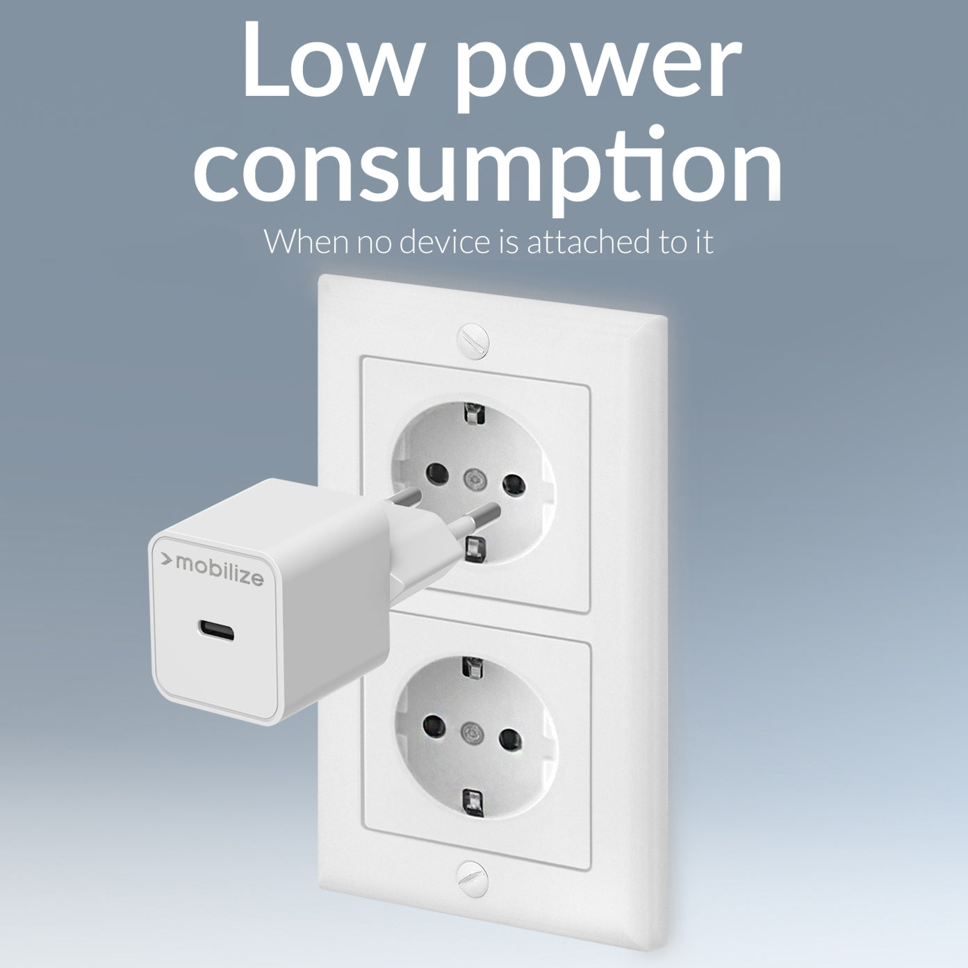 Mobilize Wall Charger Usb-C 20W With Pd/Pps White