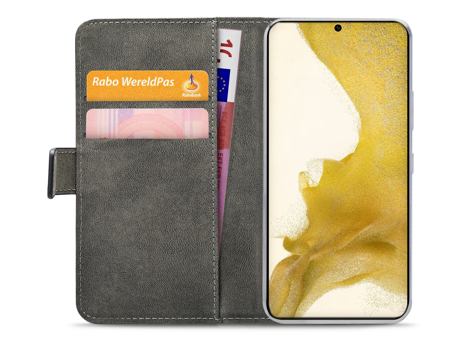 Mobilize Classic Gelly Wallet Book Case Samsung Galaxy S22 5G Black