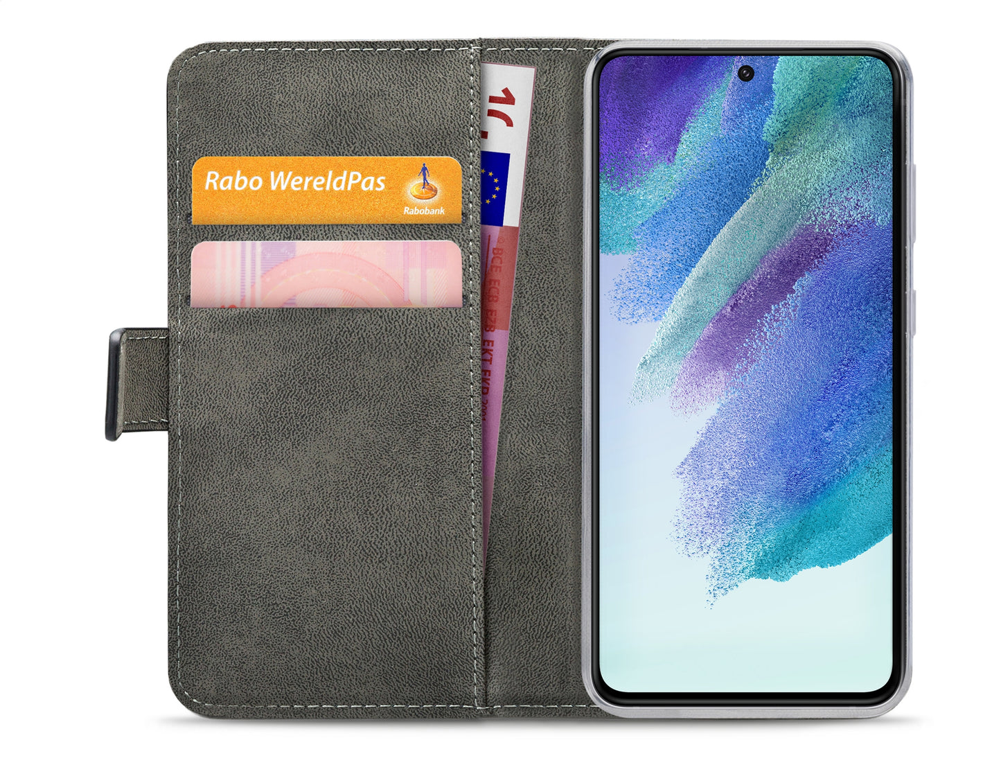 Mobilize Classic Gelly Wallet Book Case Samsung Galaxy S21 Fe 5G Black