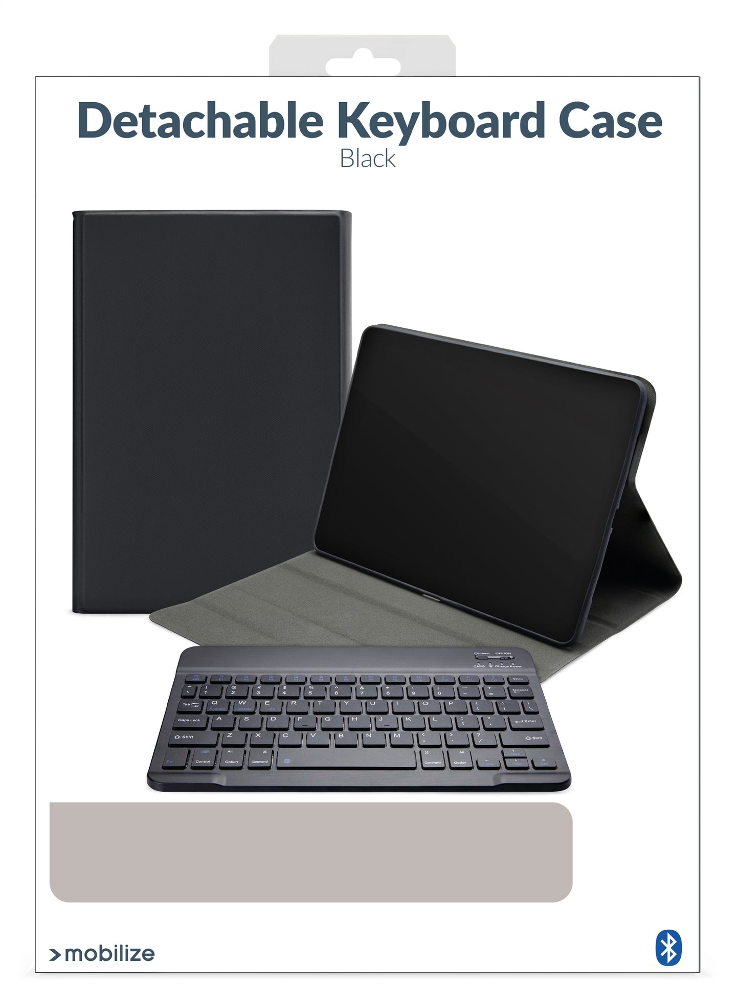 Mobilize Detachable Bluetooth Keyboard Case Samsung Galaxy Tab A8 10.5 2021 Black Qwerty