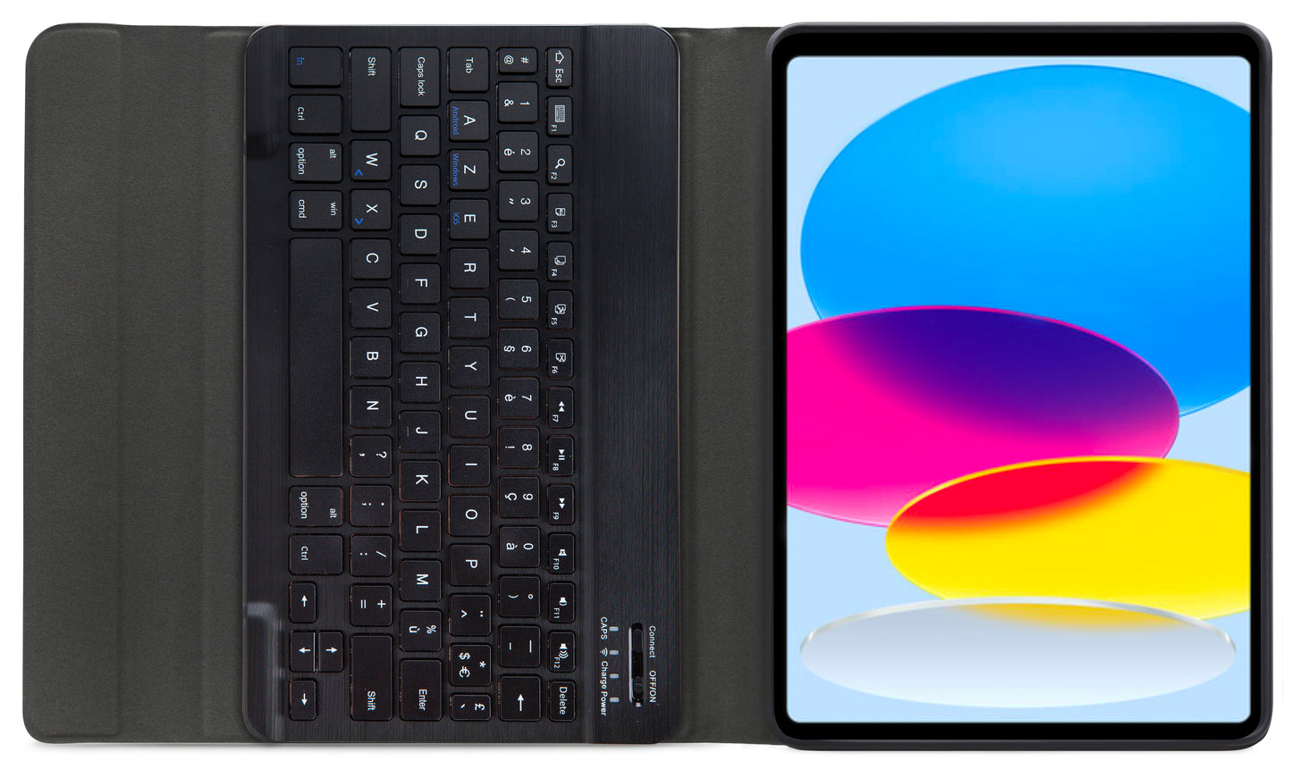 Mobilize Detachable Bluetooth Keyboard Case Apple Ipad 10.9 (2022) Black Azerty