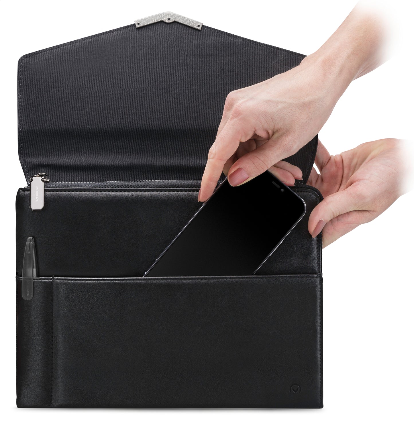 Mobilize Elegant Universal Tablet Clutch Black Croco