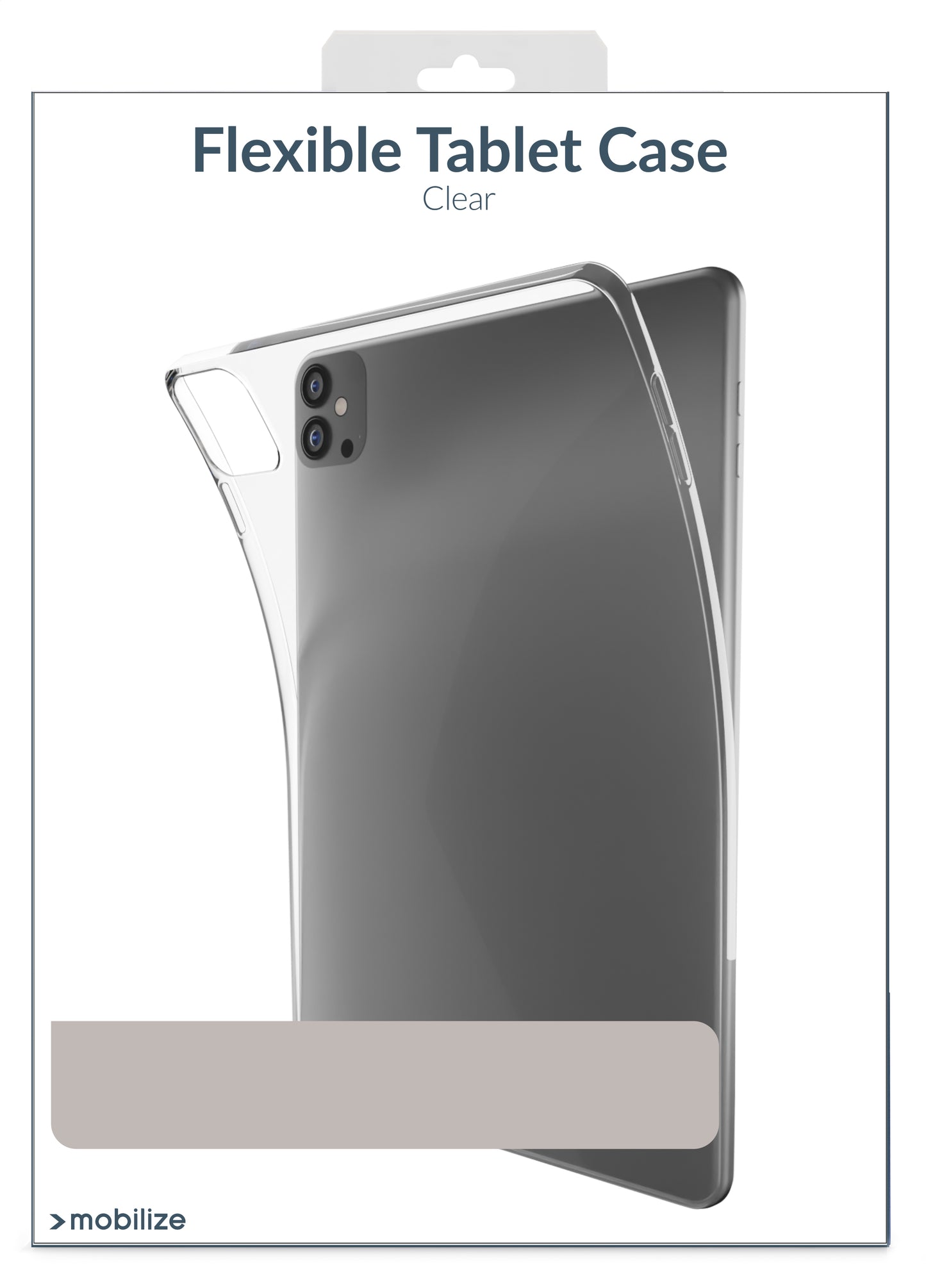 Mobilize Gelly Case Samsung Galaxy Tab S9 11/S9 Fe 10.9 Clear