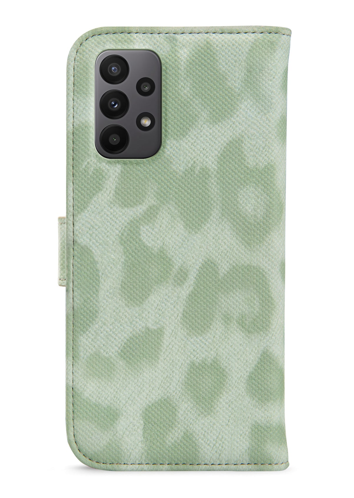 My Style Flex Wallet For Samsung Galaxy A23 5G Green Leopard