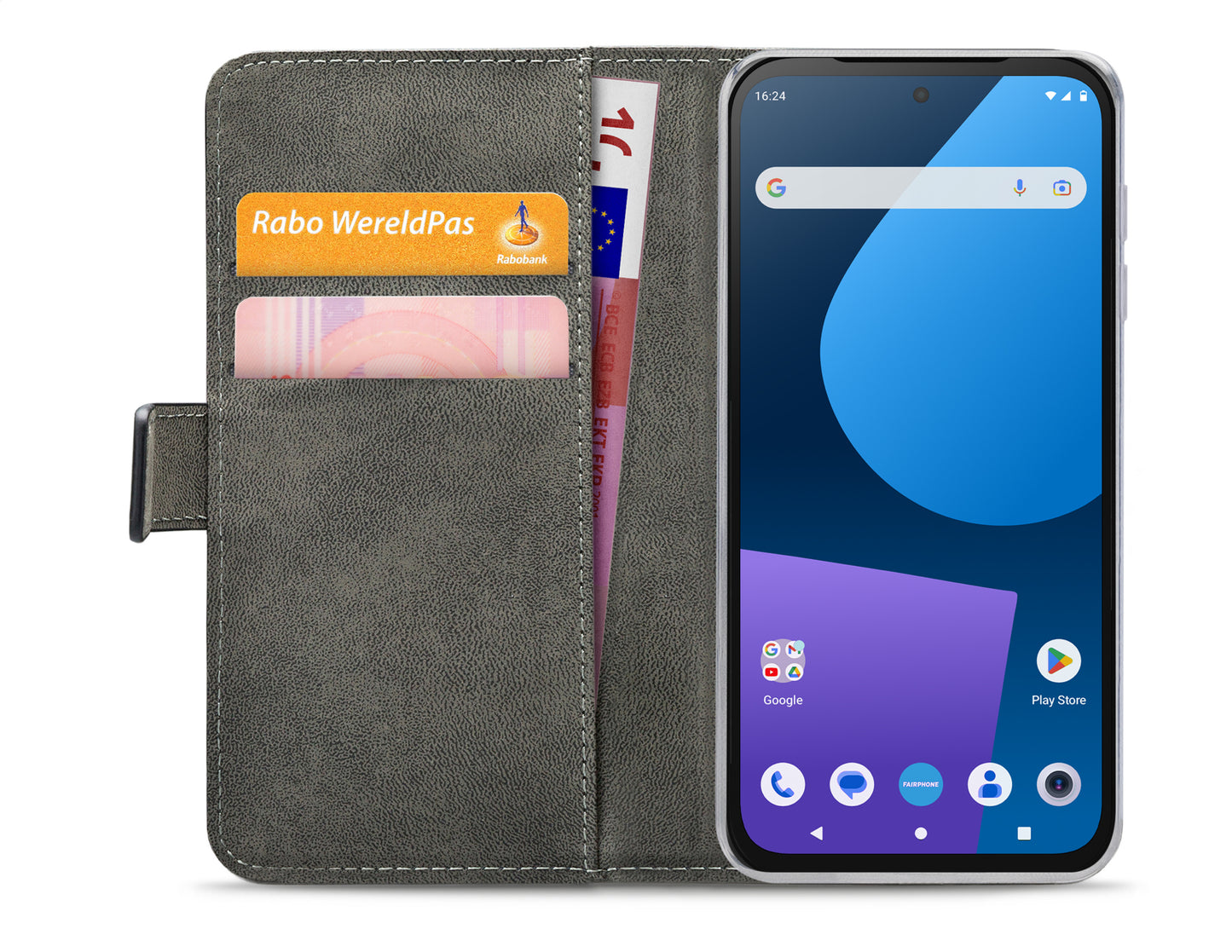 Mobilize Classic Gelly Wallet Book Case Google Pixel 8 Black