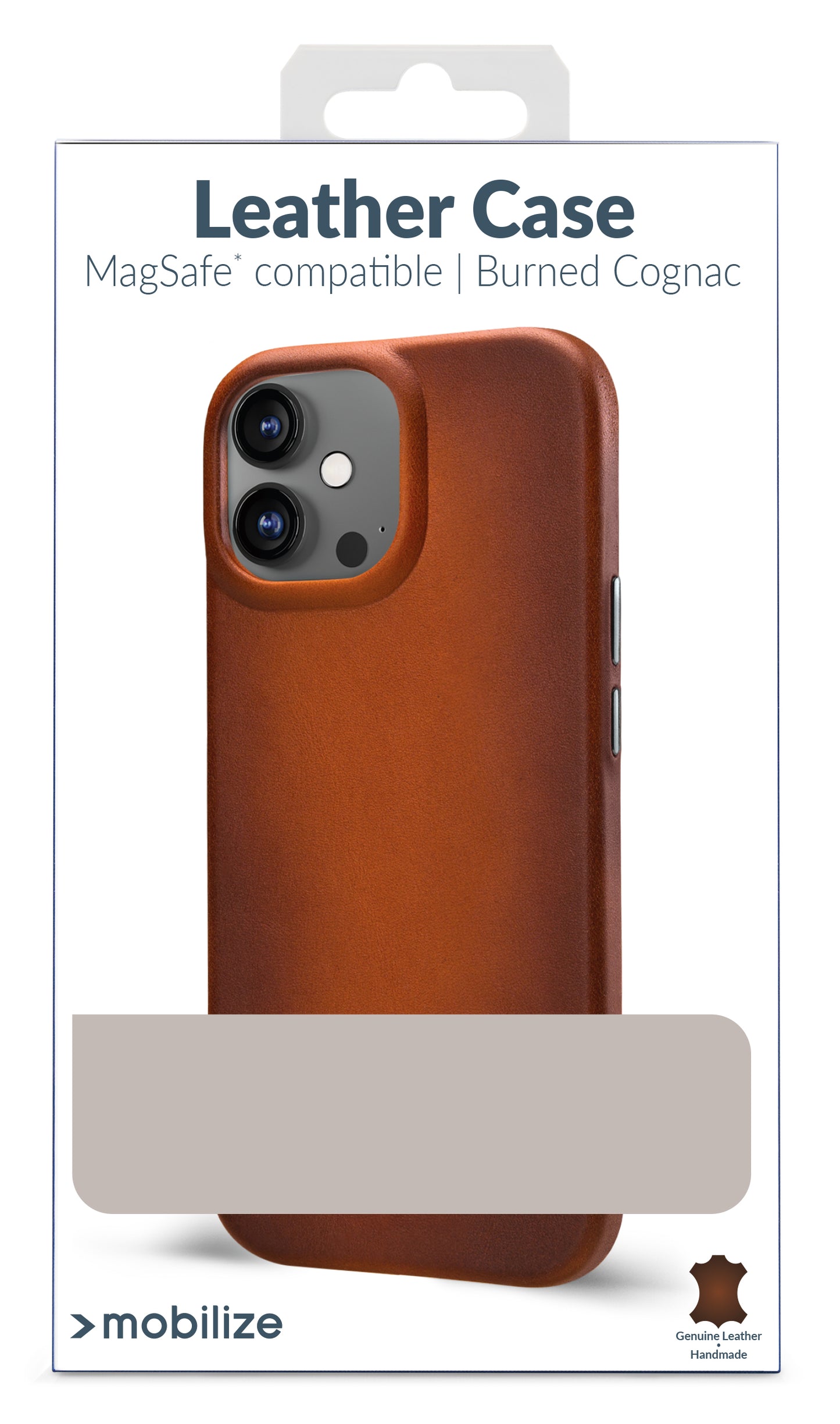 Mobilize Magsafe Compatible Premium Leather Case Apple Iphone 15 Pro Max Burned Cognac