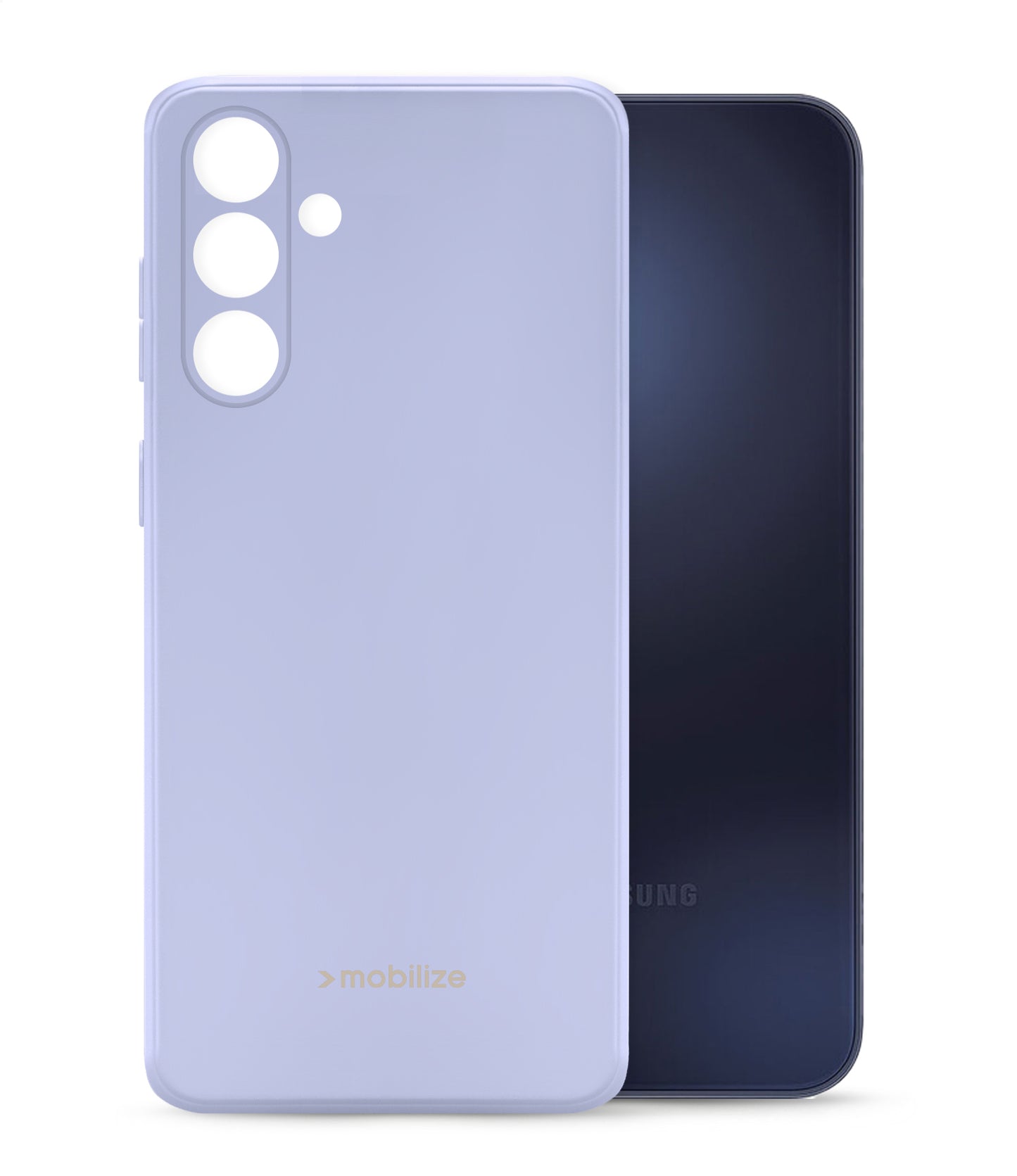 Mobilize Rubber Gelly Case Samsung Galaxy A15 4G/5G Pastel Purple