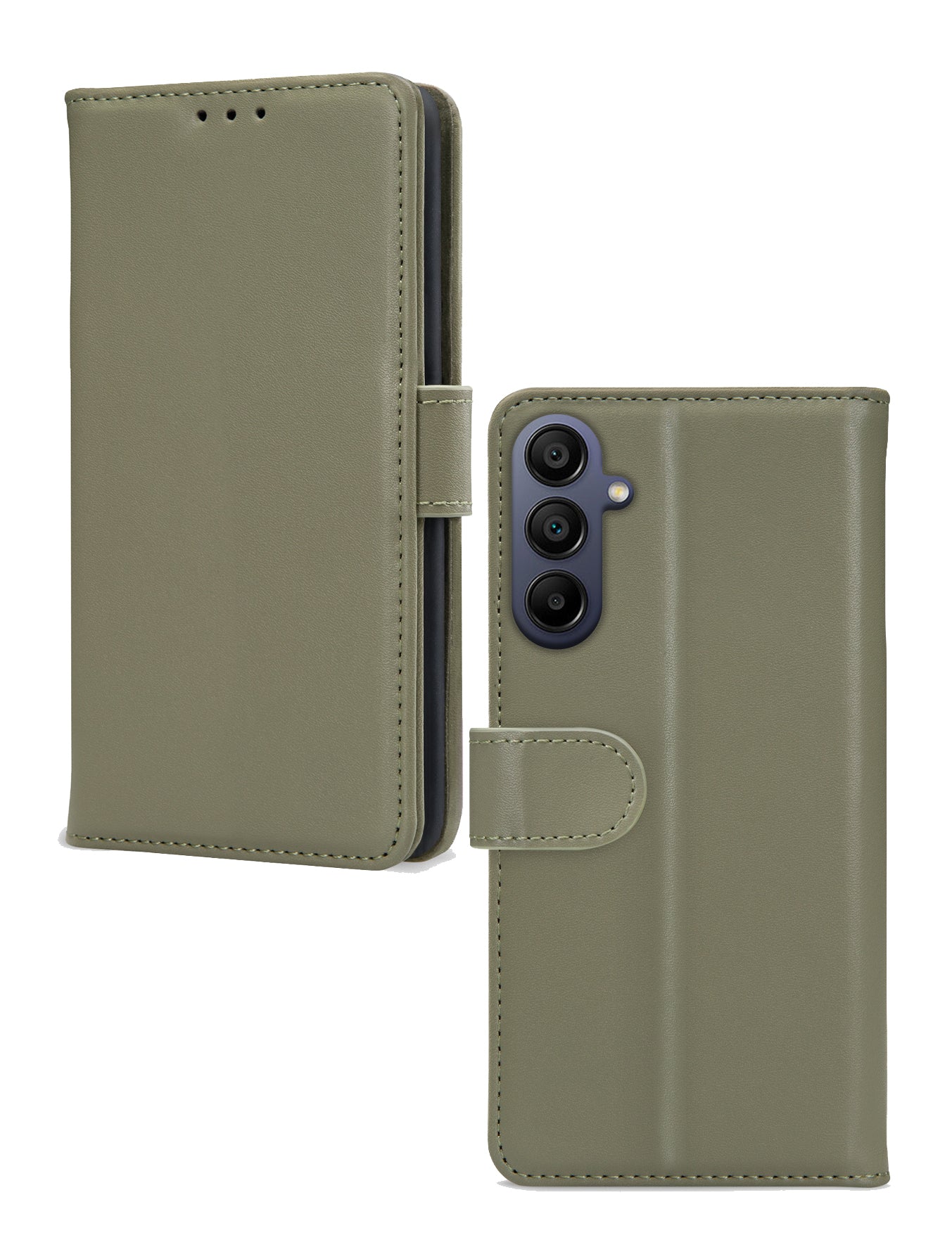 Mobilize Premium Gelly Wallet Book Case Samsung Galaxy A15 4G/5G Green