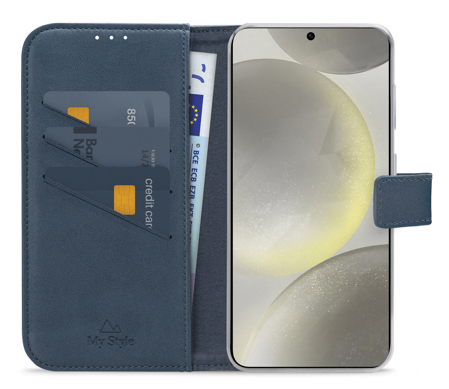 My Style Flex Wallet For Samsung Galaxy S24+ 5G Ocean Blue