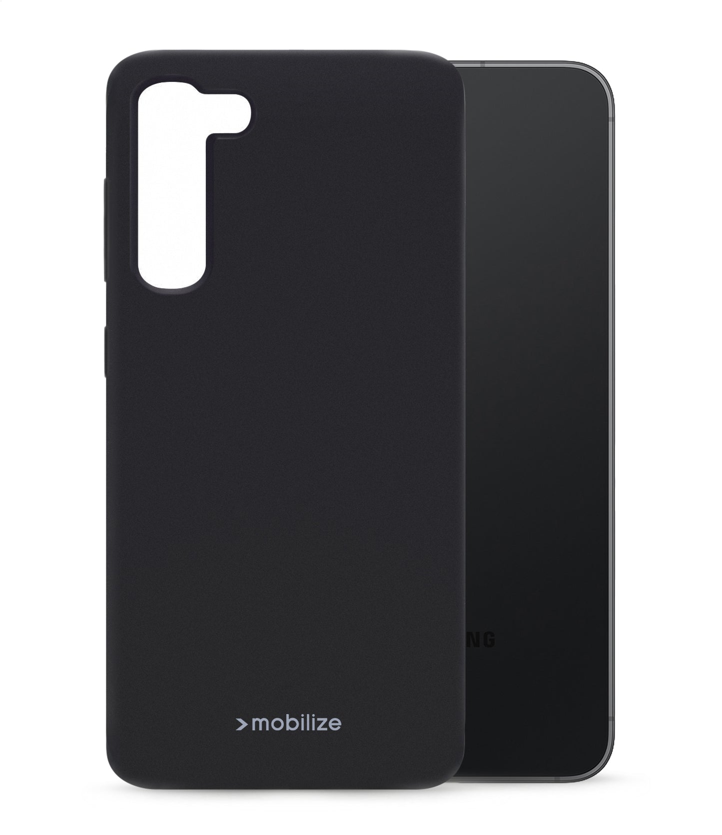 Mobilize Rubber Gelly Case Samsung Galaxy S23 Fe 5G Matt Black