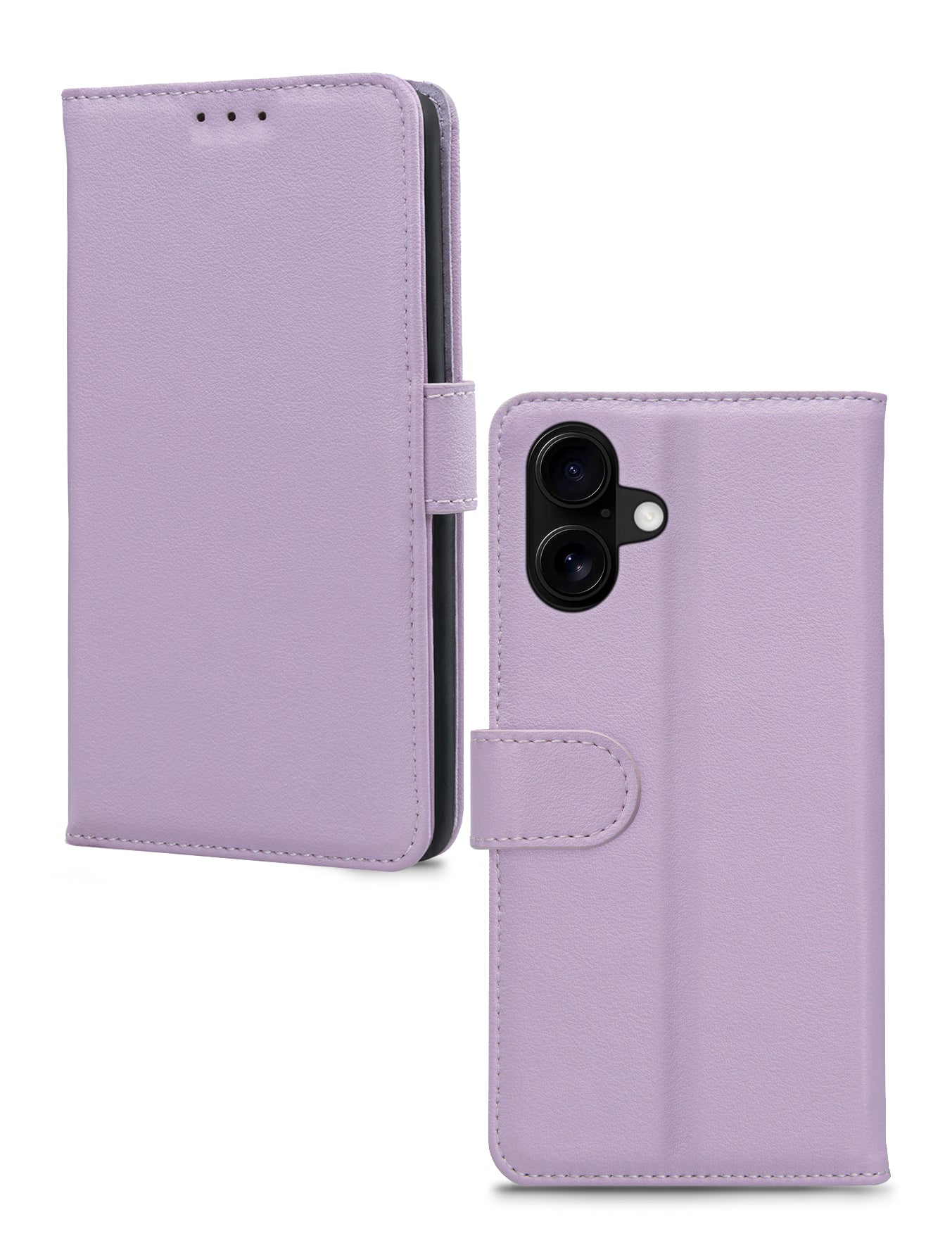 Mobilize Premium Gelly Wallet Book Case Apple Iphone 16 Plus Purple