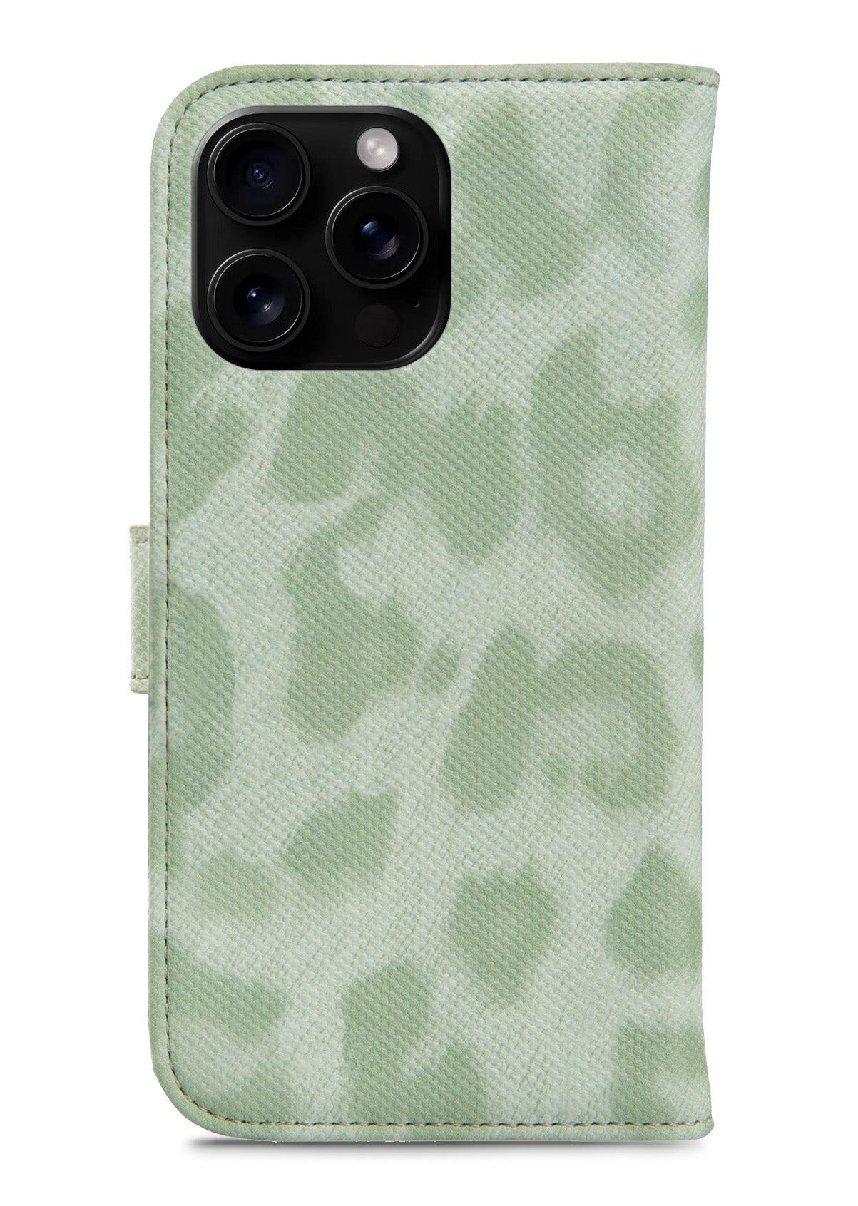 My Style Flex Wallet For Apple Iphone 16 Pro Green Leopard