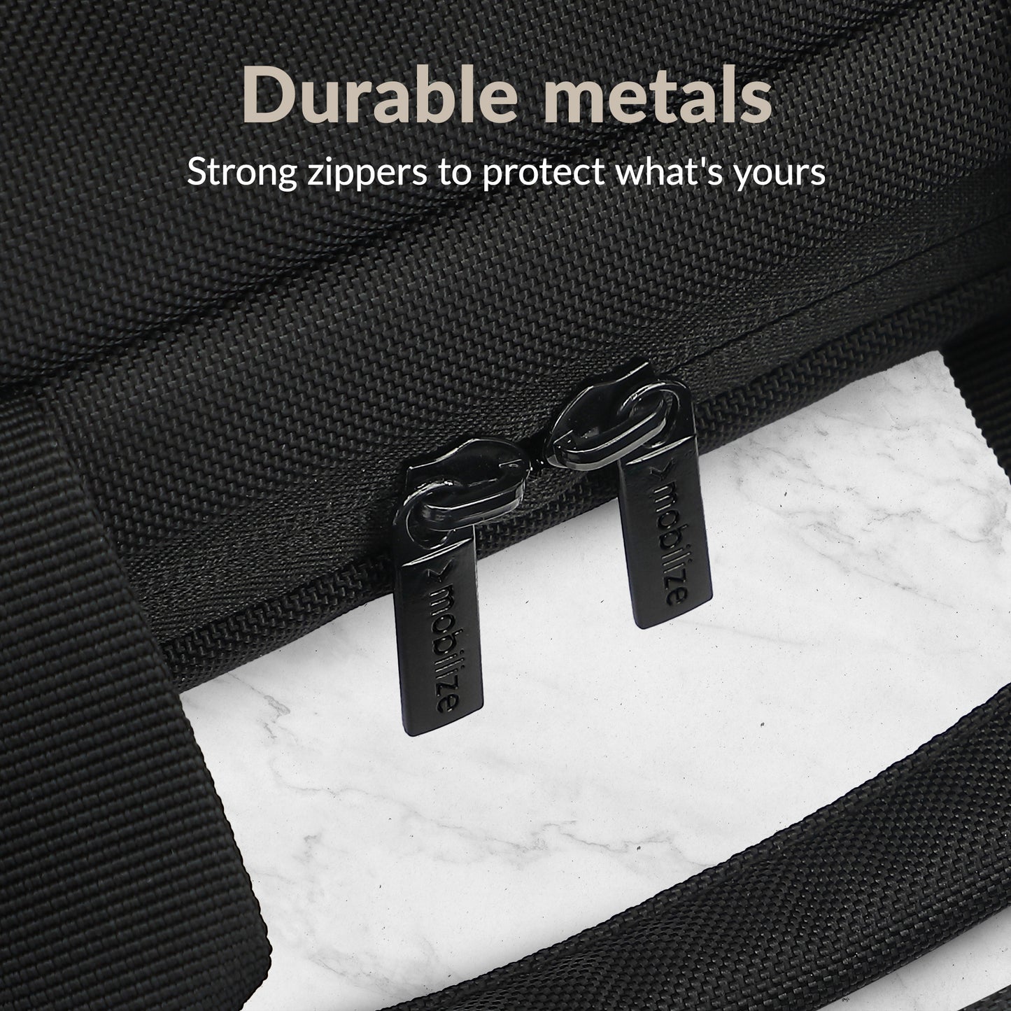 Mobilize Waterresistant Laptop Bag Up To 17.3Inch Black