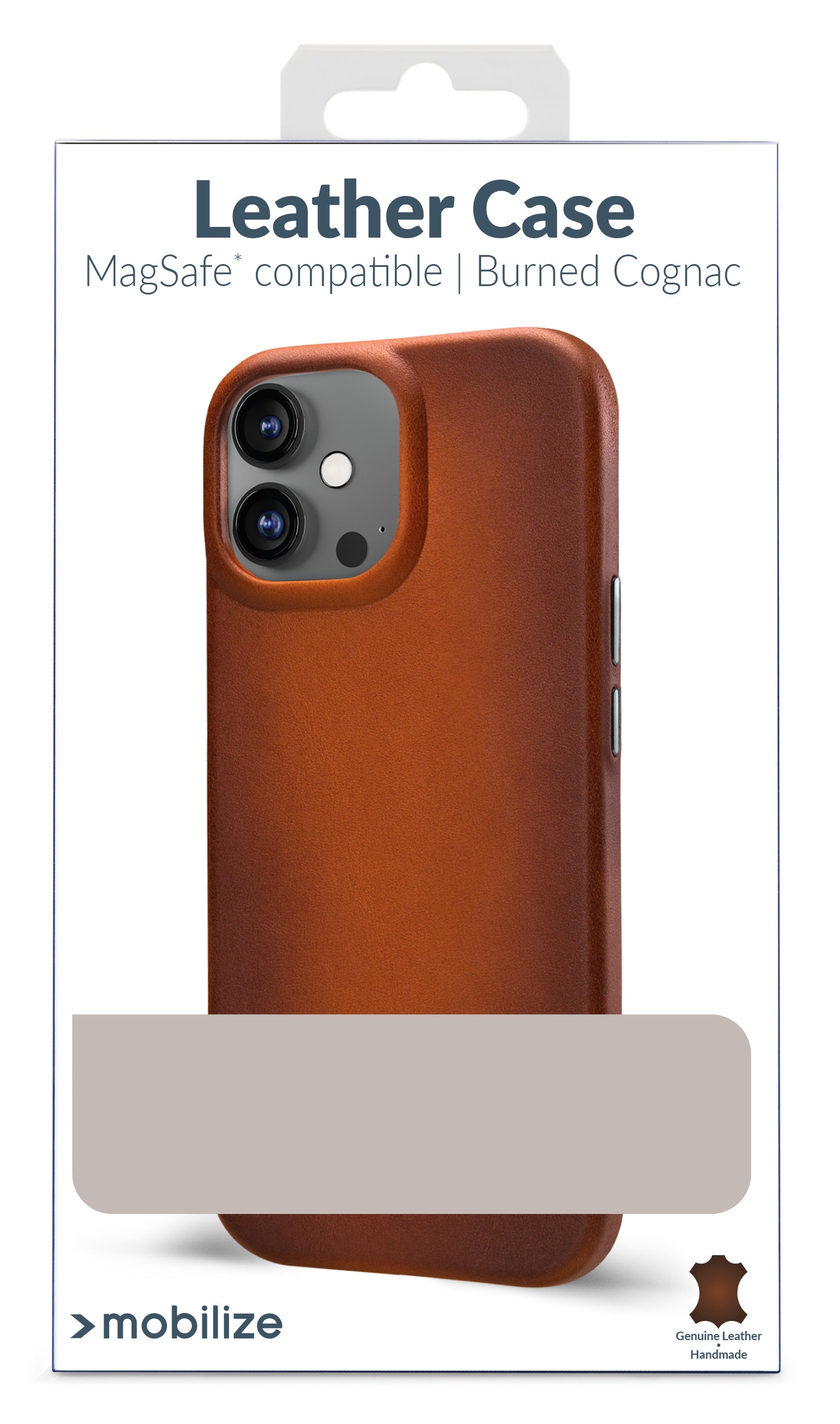 Mobilize Magsafe Compatible Premium Leather Case Apple Iphone 16 Plus Burned Cognac