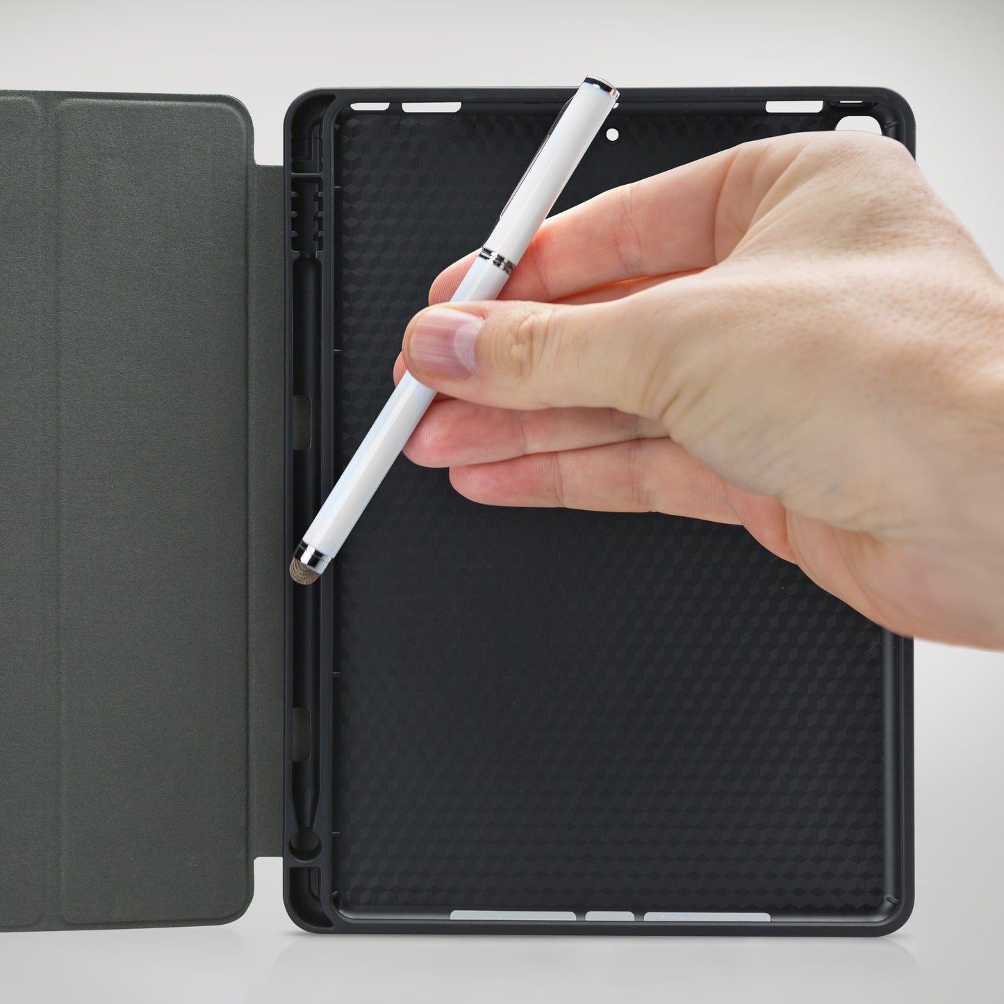 Mobilize Solid Folio Case For Apple Ipad Air 13 (2024) Black
