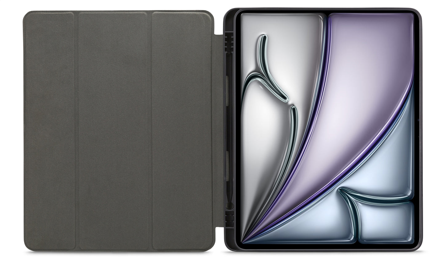 Mobilize Solid Folio Case For Apple Ipad Air 13 (2024) Black