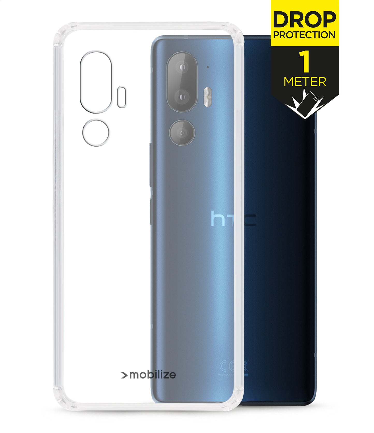 Mobilize Naked Protection Case Htc U24 Pro Clear