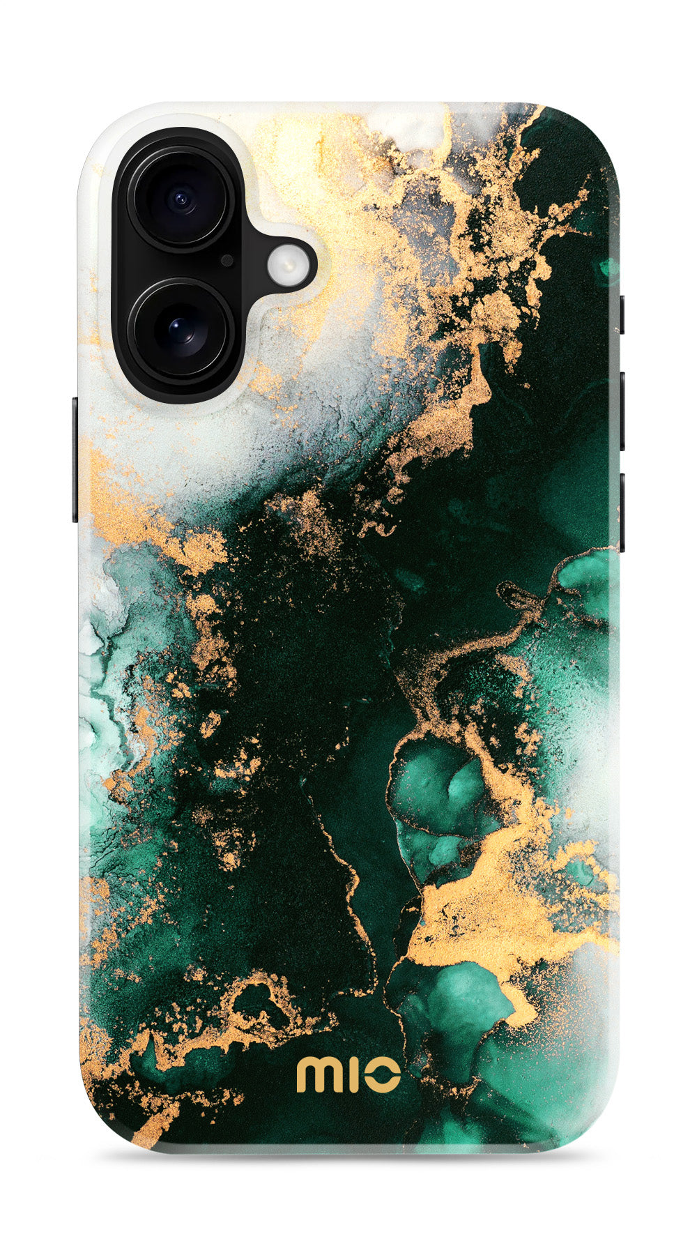 Mio By Mobilize Mio Green Marble Magsafe Compatible For Iphone 16 Plus