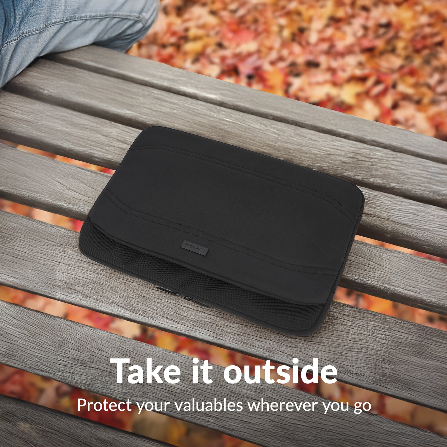 Mobilize Waterresistant Laptop Sleeve Up To 14Inch Black