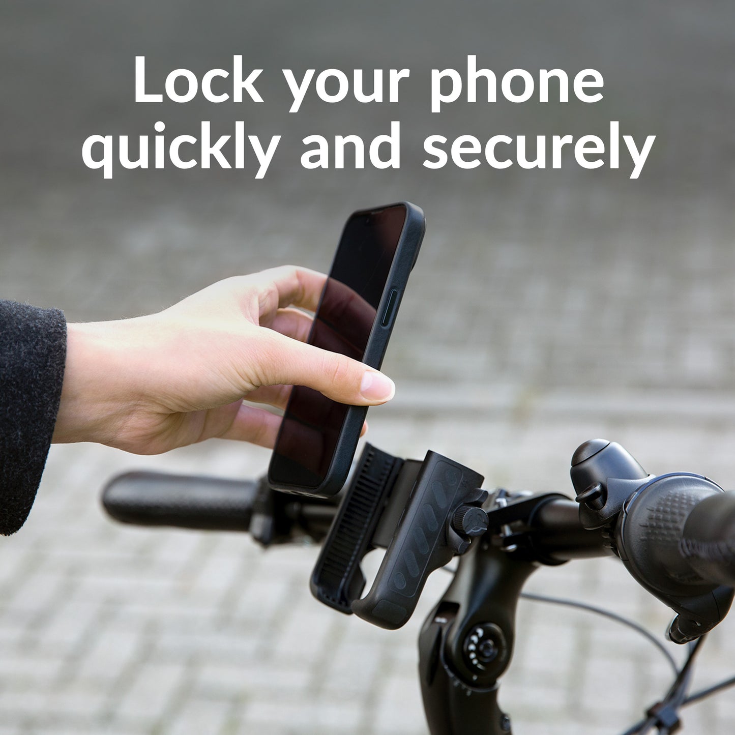 Mobilize Quick Lock Bike Holder Black