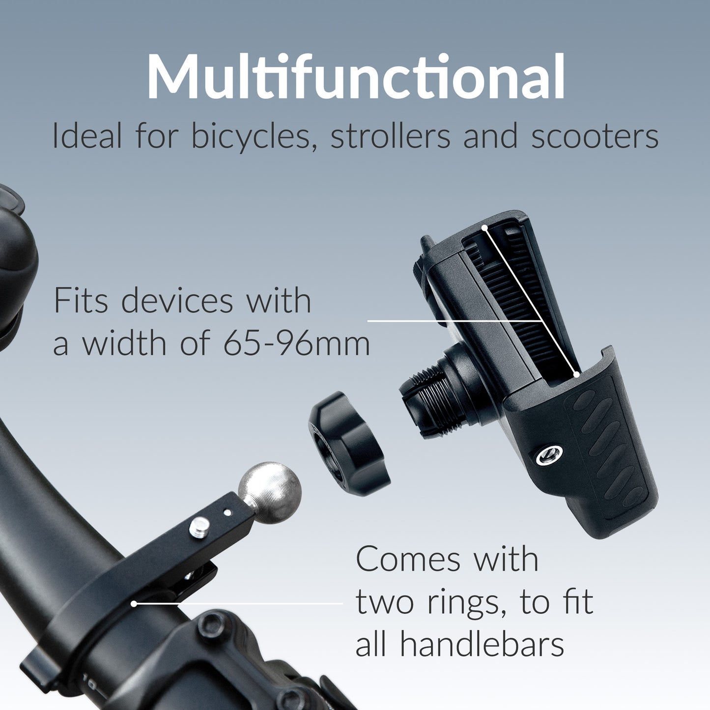 Mobilize Quick Lock Bike Holder Black