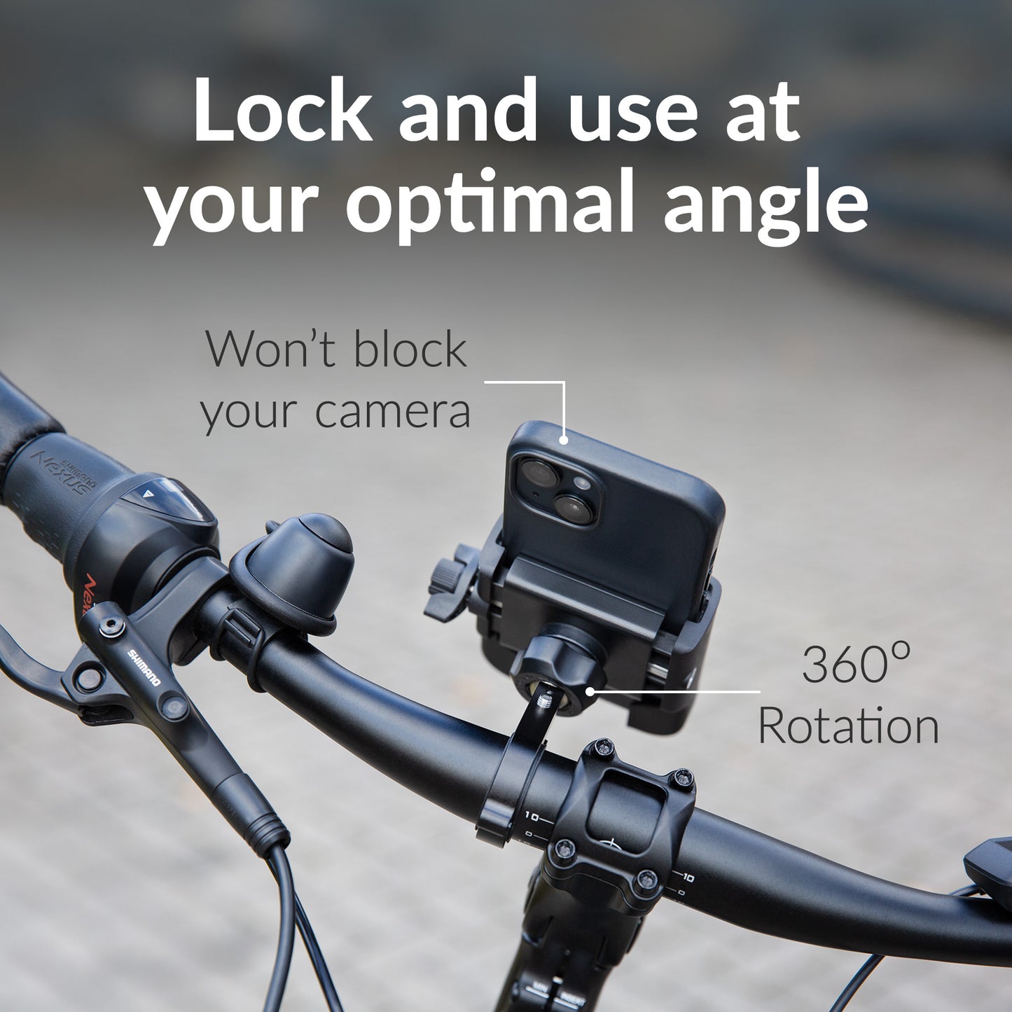 Mobilize Quick Lock Bike Holder Black