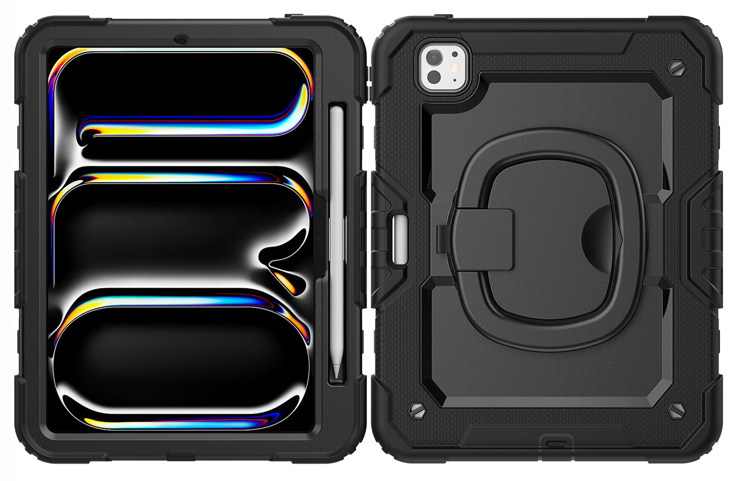 Mobilize Rotating Defender Case Stand Function For Apple Ipad Pro 11 (2024) Black