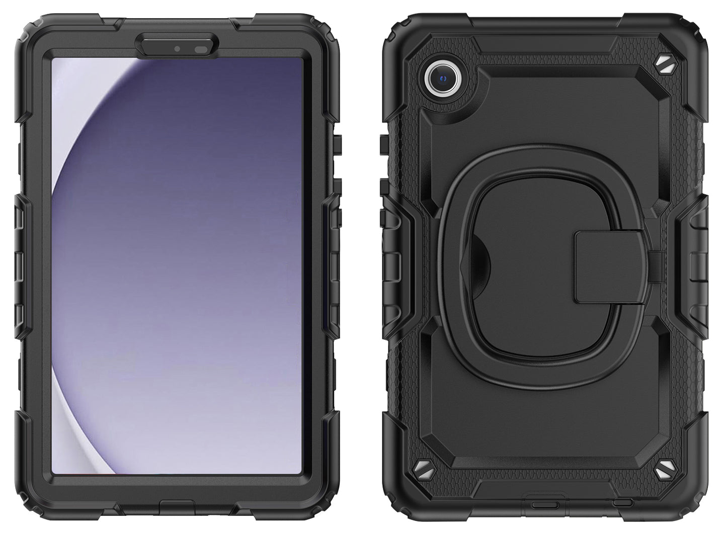 Mobilize Rotating Defender Case Stand Function For Samsung Galaxy Tab A9 8.7 Black