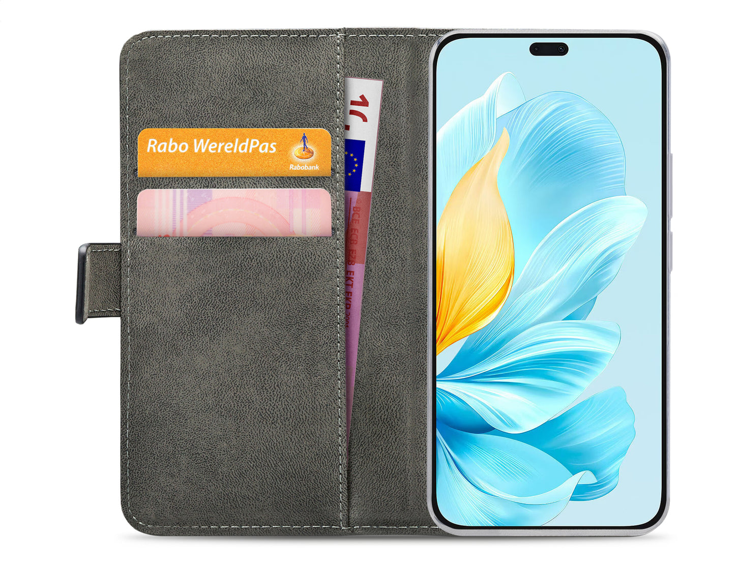 Mobilize Classic Gelly Wallet Book Case Honor 200 Lite Black