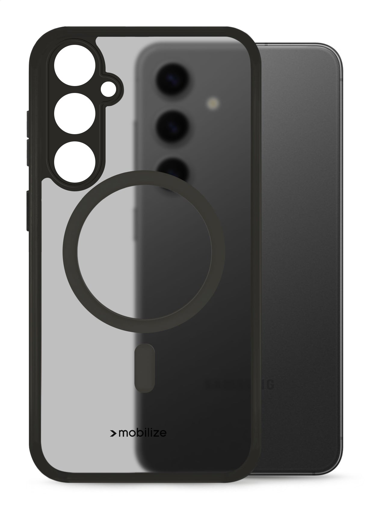 Mobilize Magsafe Compatible Hybrid Case Samsung Galaxy S24 Fe Black