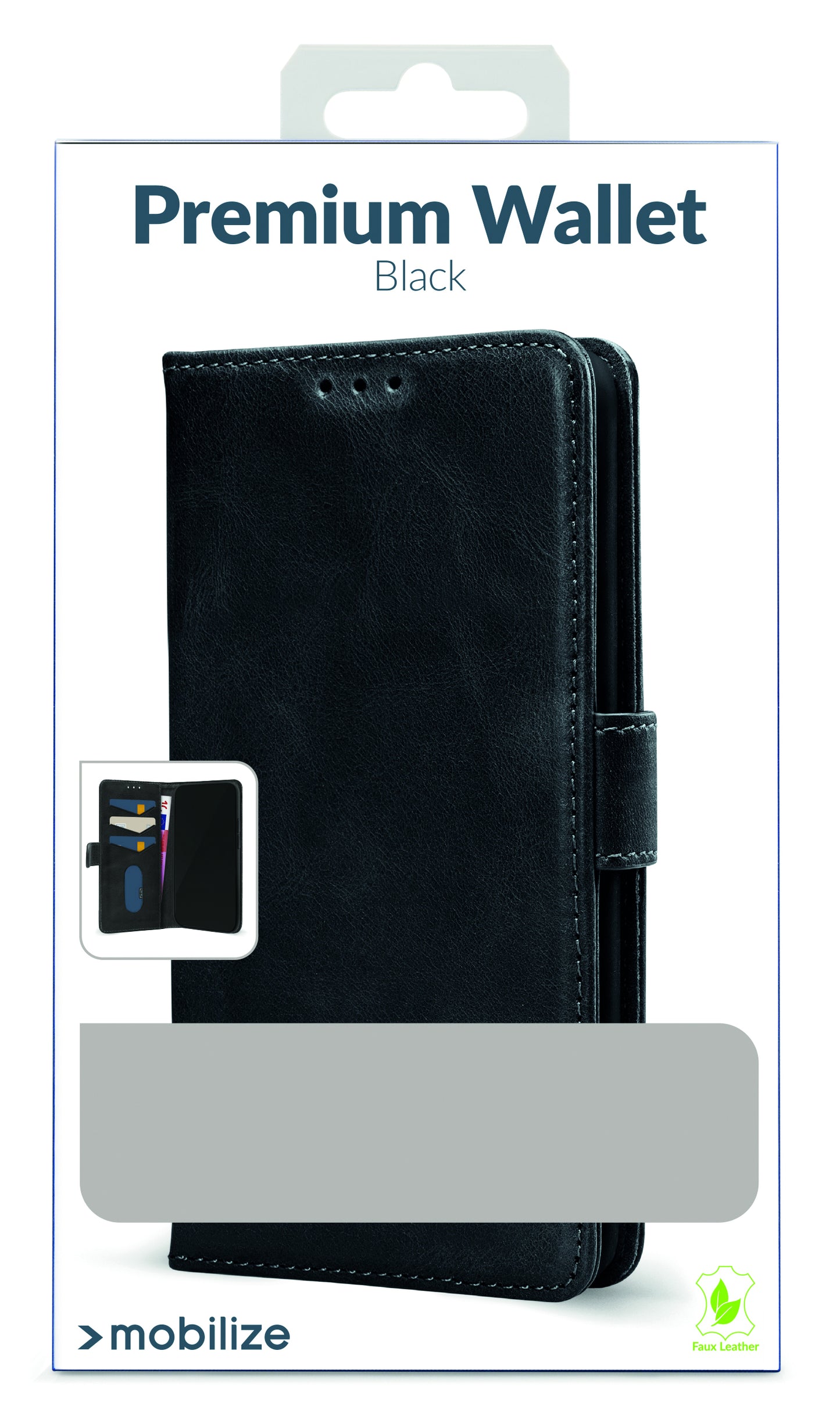 Mobilize Premium Gelly Wallet Book Case Samsung Galaxy S24 Fe Black