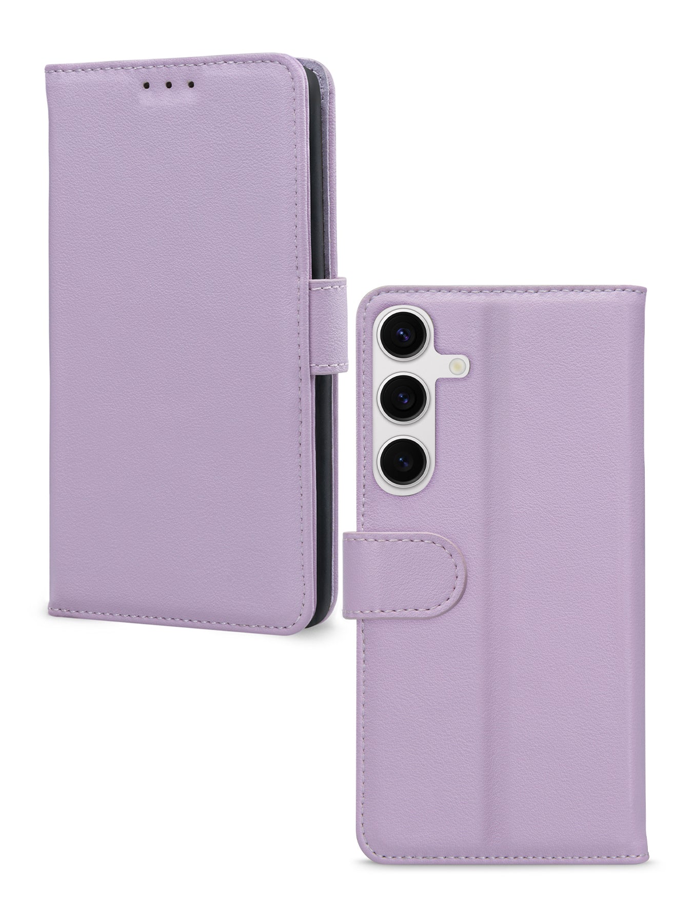 Mobilize Premium Gelly Wallet Book Case Samsung Galaxy S24 Fe Purple