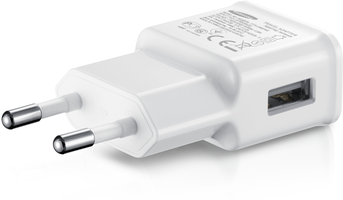 Samsung Eta-U90Ewe Samsung Travel Charger Incl. Micro Usb Cable 2.0A White Bulk