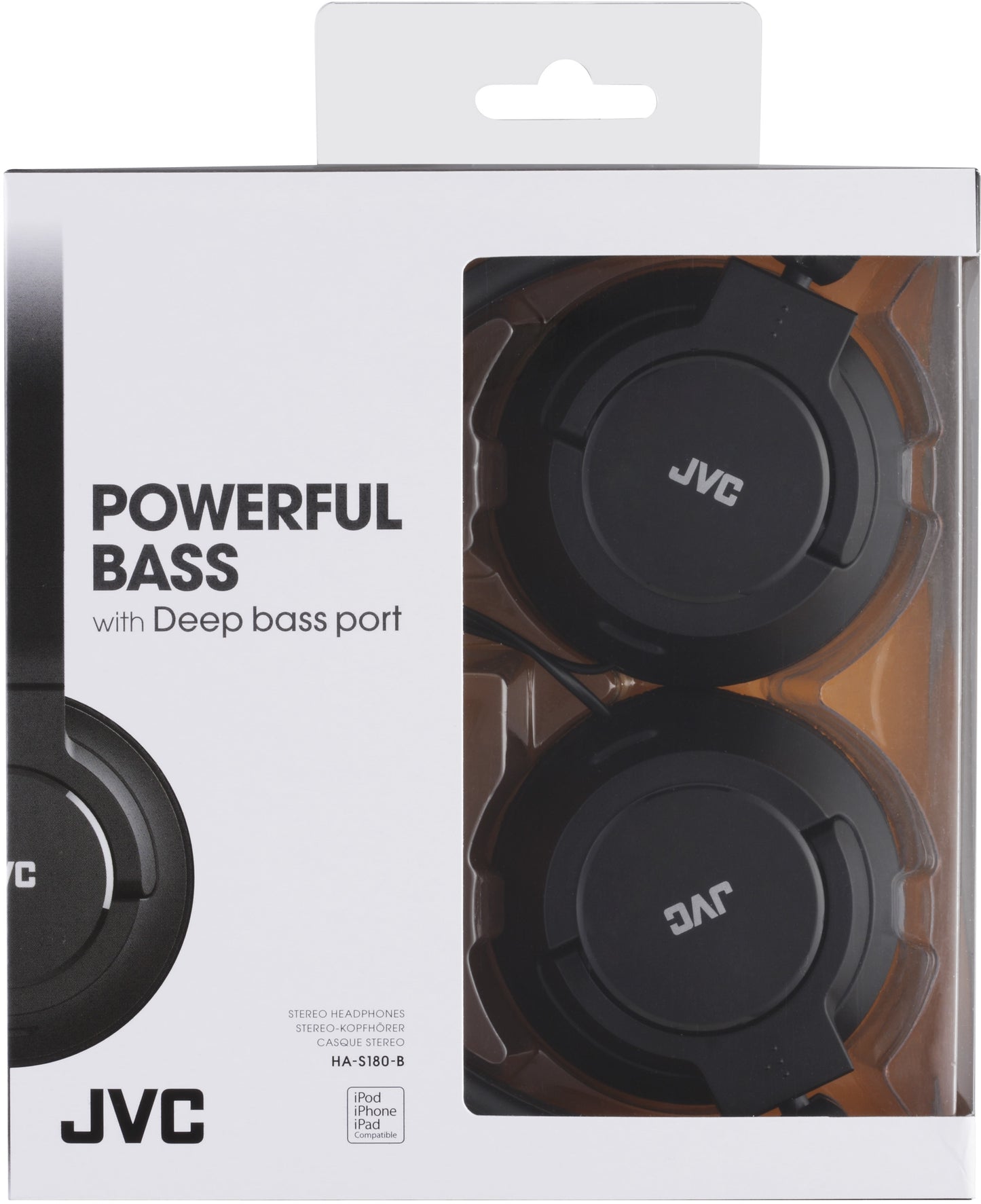 Jvc Ha-S180-B Jvc Light Weight Headset Black