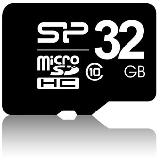 Silicon Power Micro Sdhc Incl. Sd Adapter 32Gb Uhs-1 Class 10