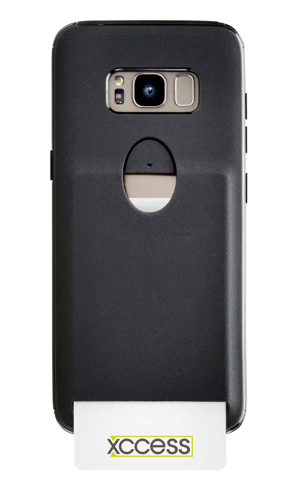 Xccess Matt Tpu Card Case Samsung Galaxy S8 Black