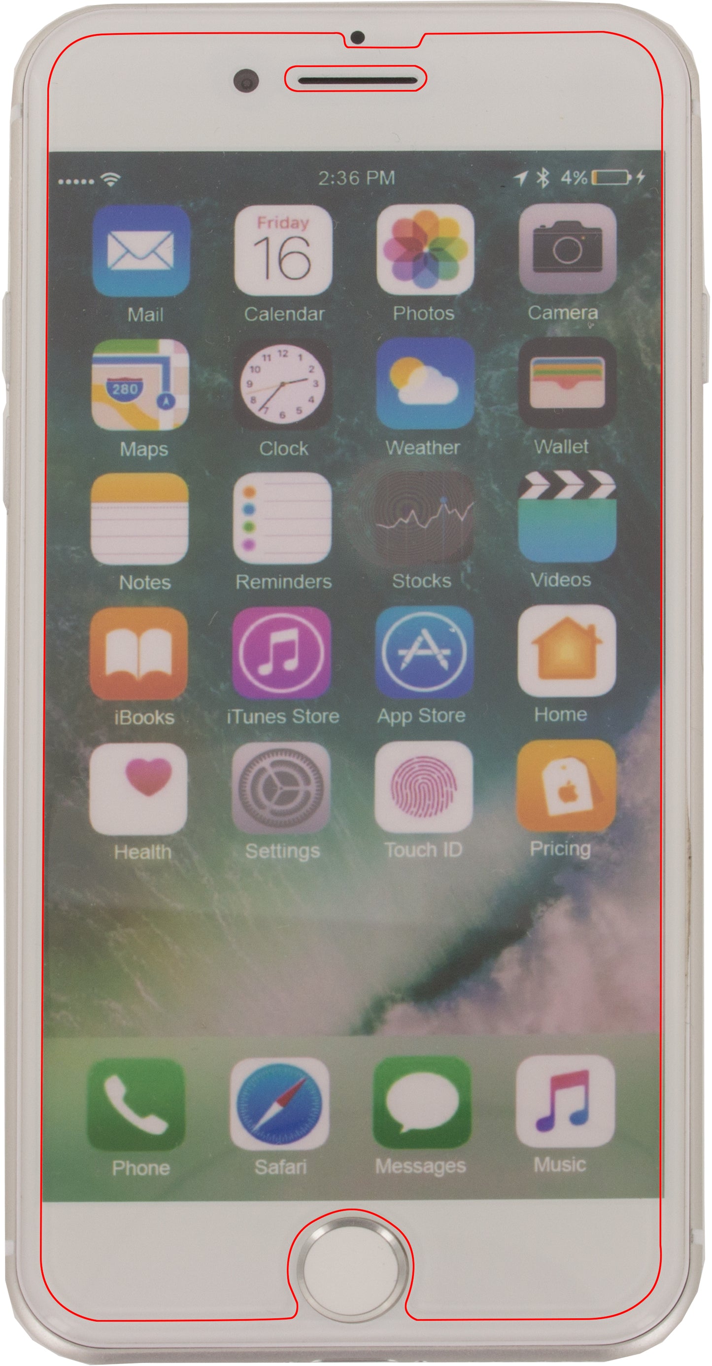 Mobilize Glass Screen Protector Apple Iphone 7 Plus/8 Plus